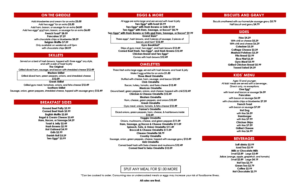 Lucas Menu 2025 (back)